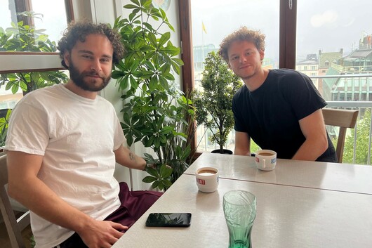 Noa och Carmelo Foto: John Gradowski