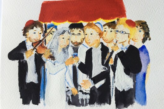 Shabbes i Sörby Illustration: Rebecka Lagercrantz